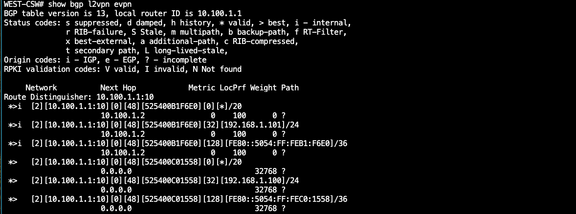 Leaning Mac Address' of both host